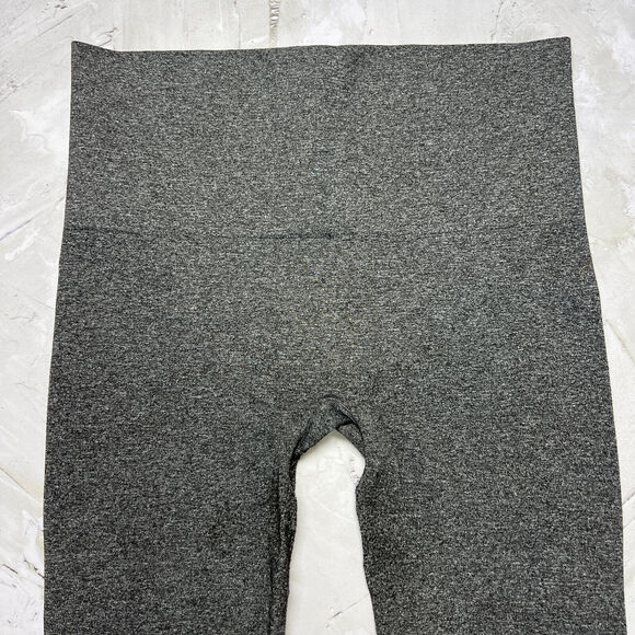 Spanx SIZE M Look At Me Now High Rise Seamless Leggings Heathered Charcoal - Picture 7 of 10
